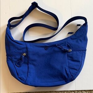 lululemon athletica Vibrant Blue Crossbody Bag